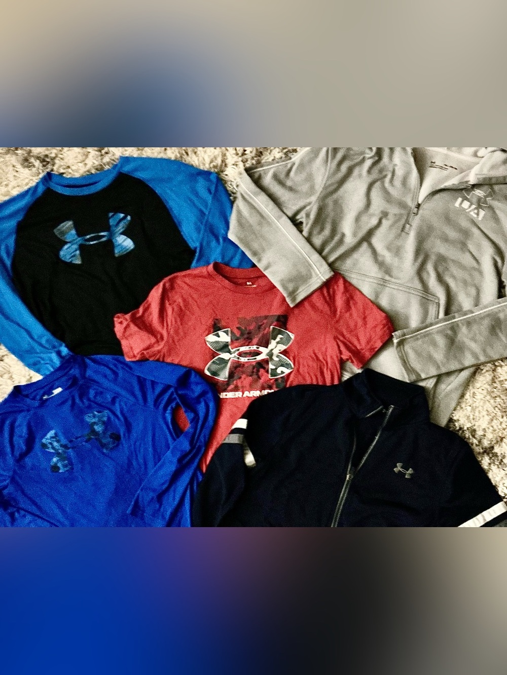 🏀 Youth Under Armour Athletic Clothing Bundle (YMD–YXL)